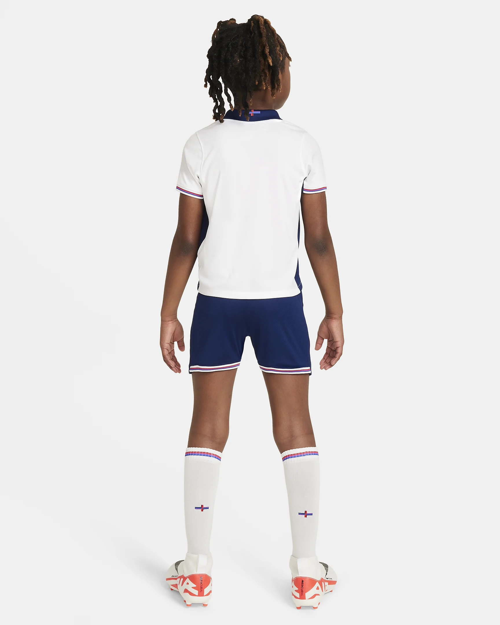 Kid's England Home Jersey+Shorts EURO 2024 - Image 4