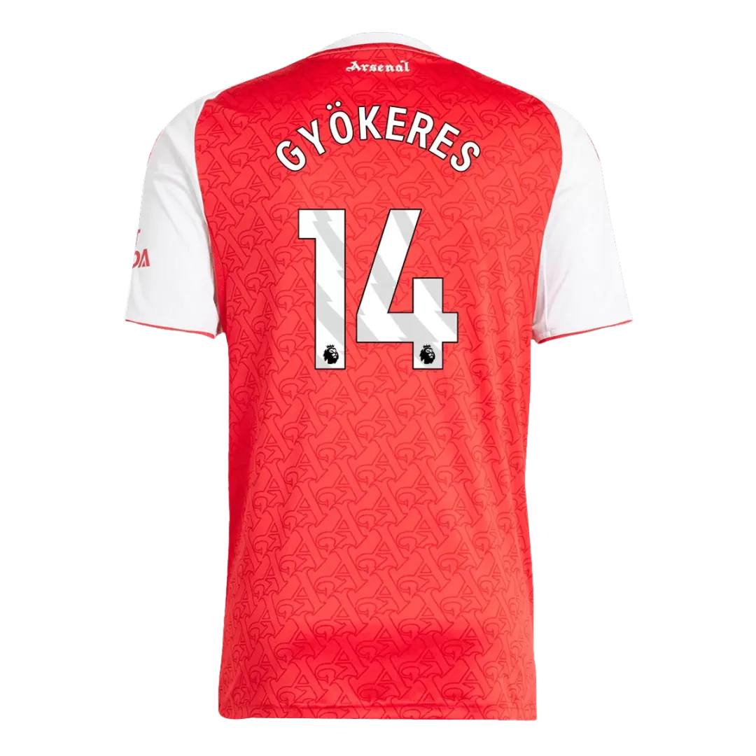 Alternative view of GYÖKERES #14 Arsenal Home Jersey 2025/26