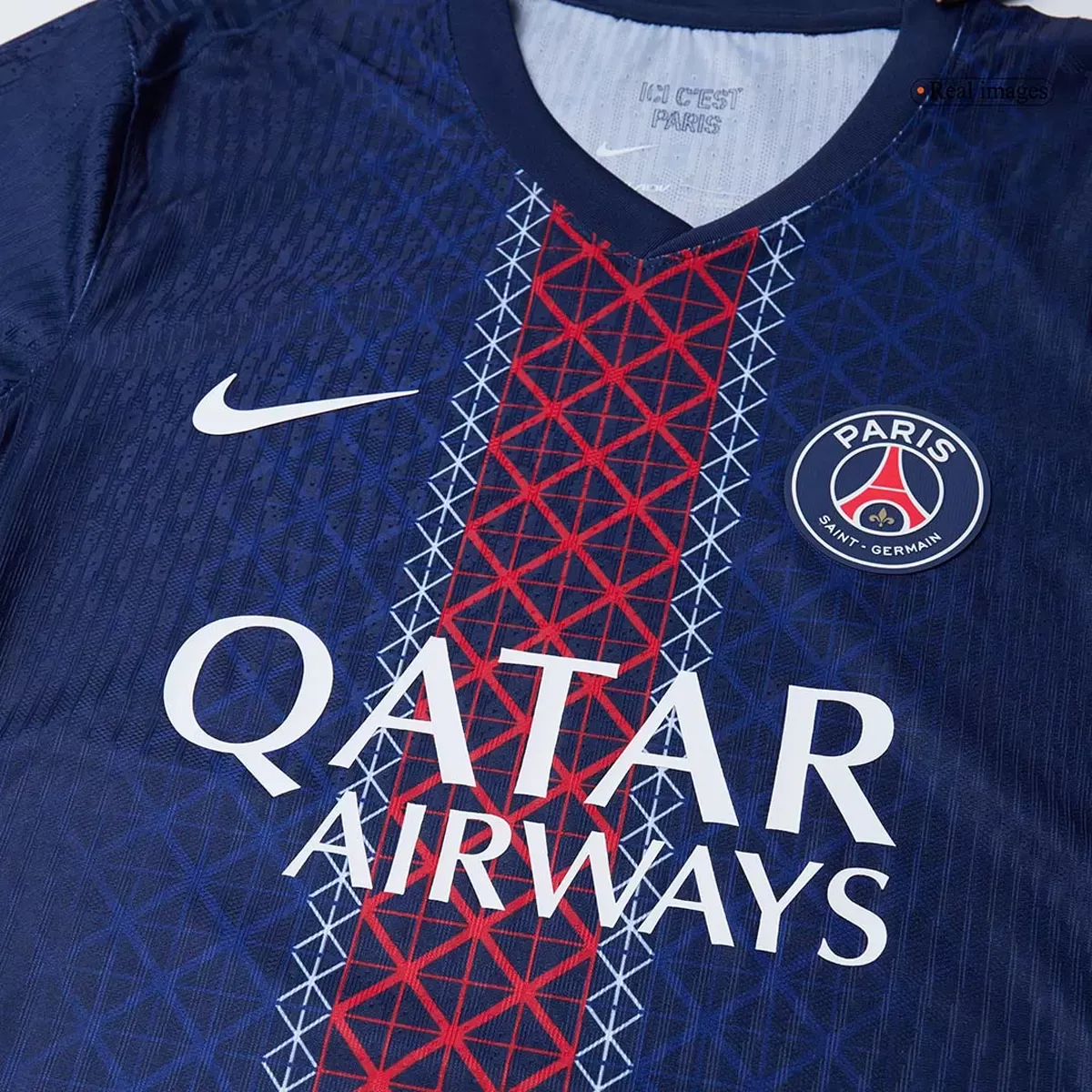 Player Version KVARATSKHELIA #7 PSG Paris Saint-Germain Home Jersey 2025/26 - Image 4