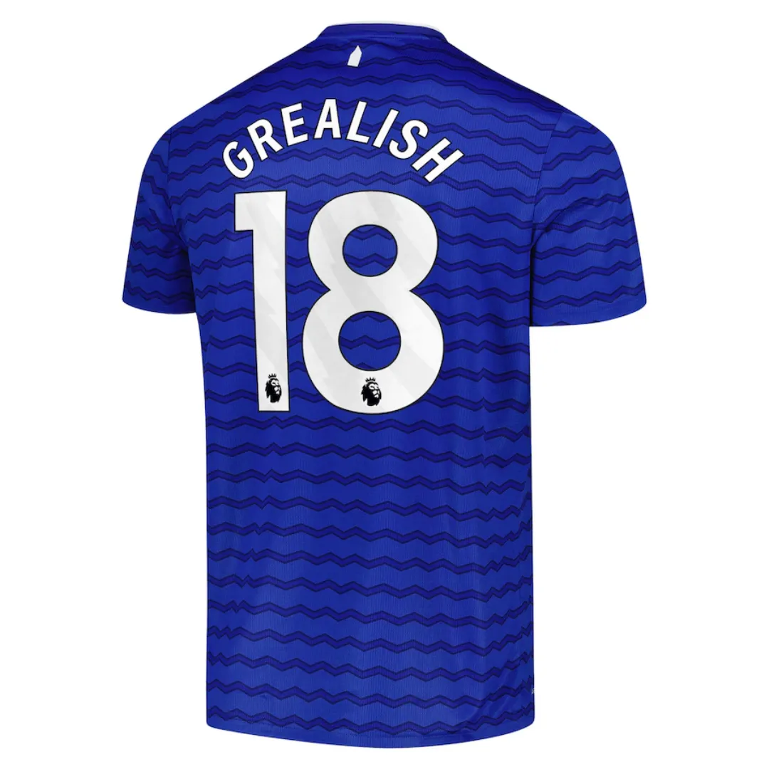 Alternative view of Grealish #18 Everton Home Jersey 2025/26