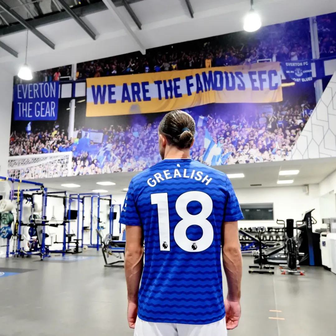 Grealish #18 Everton Home Jersey 2025/26 - Image 5
