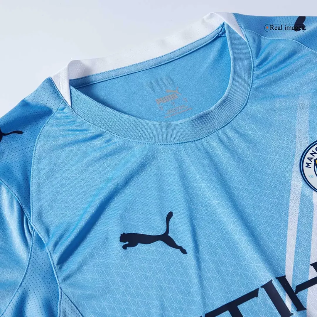 Player Version Manchester City Home Jersey 2025/26 - Image 4