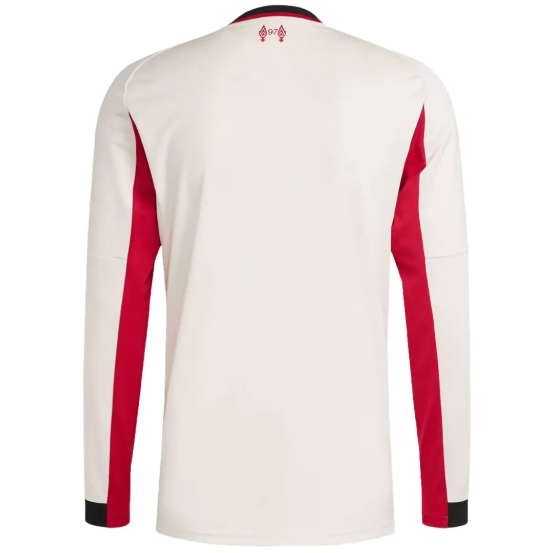 Alternative view of Liverpool Away Long Sleeve Jersey 2025/26