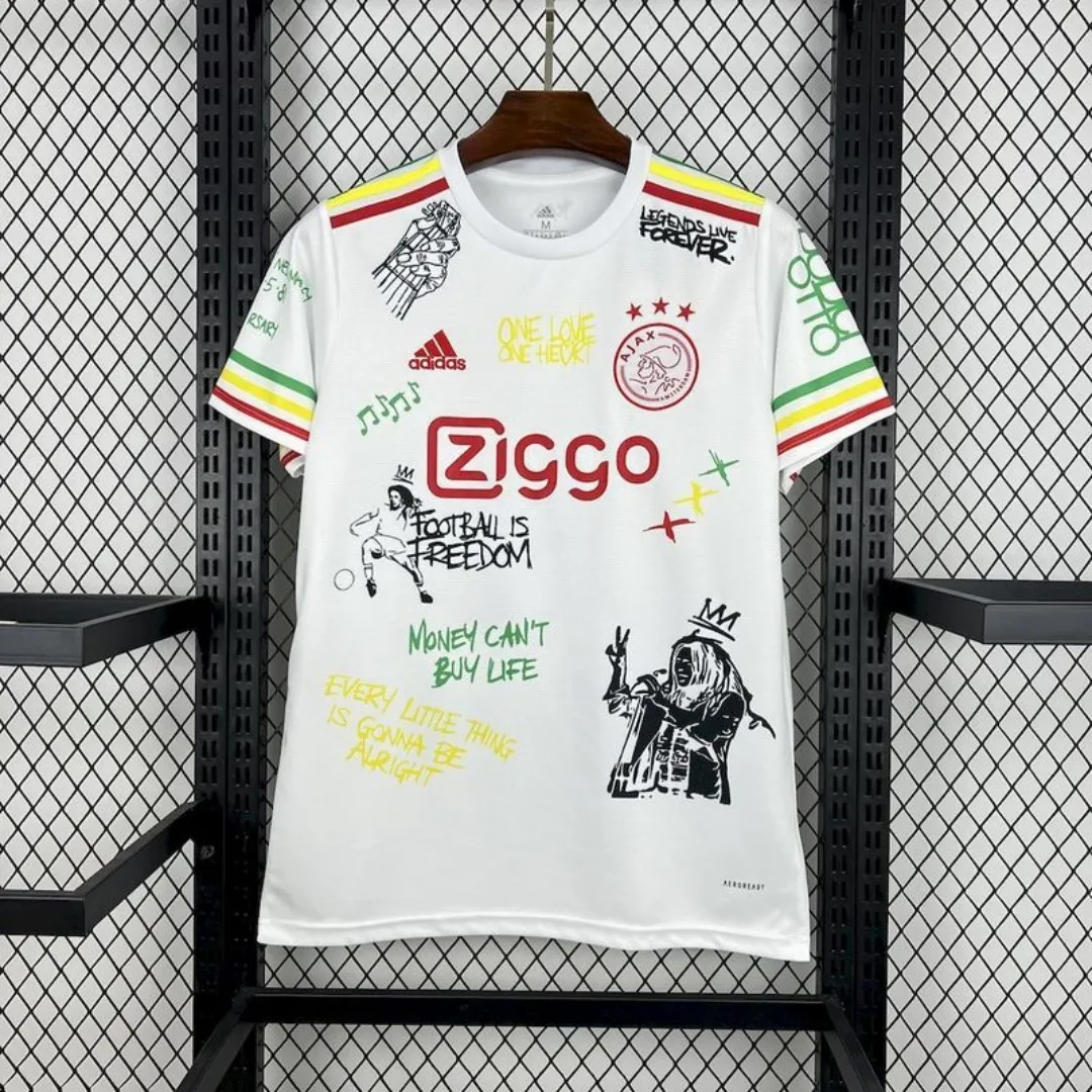 Alternative view of AJAX BOB MARLEY Special Edition Jersey 2025/26