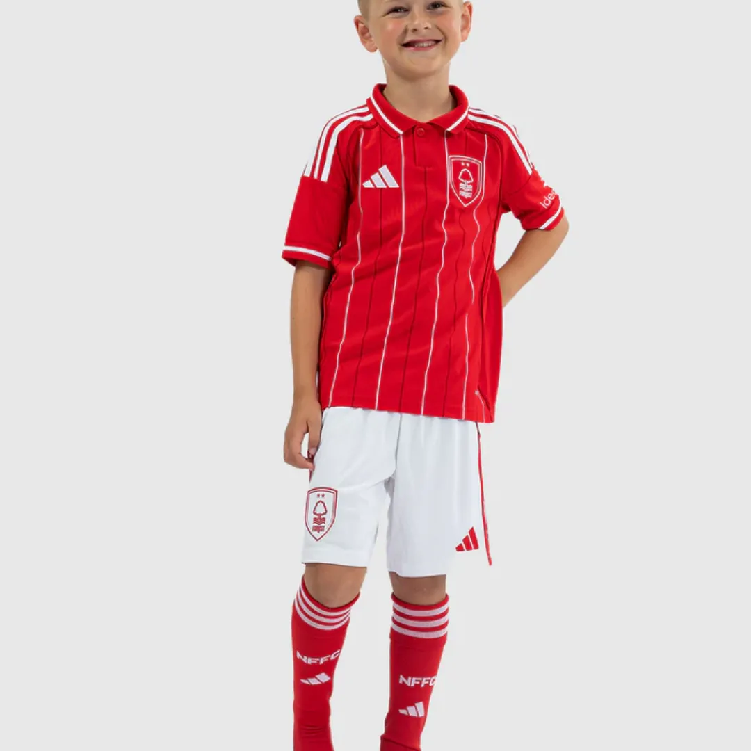 Kid's Nottingham Forest Home Kit 2025/26 - Image 3