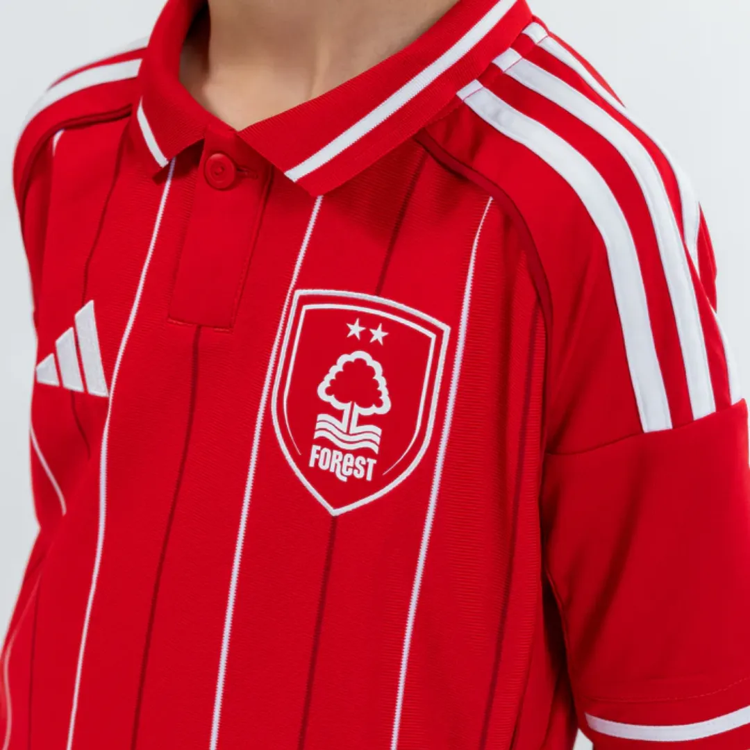 Kid's Nottingham Forest Home Kit 2025/26 - Image 5