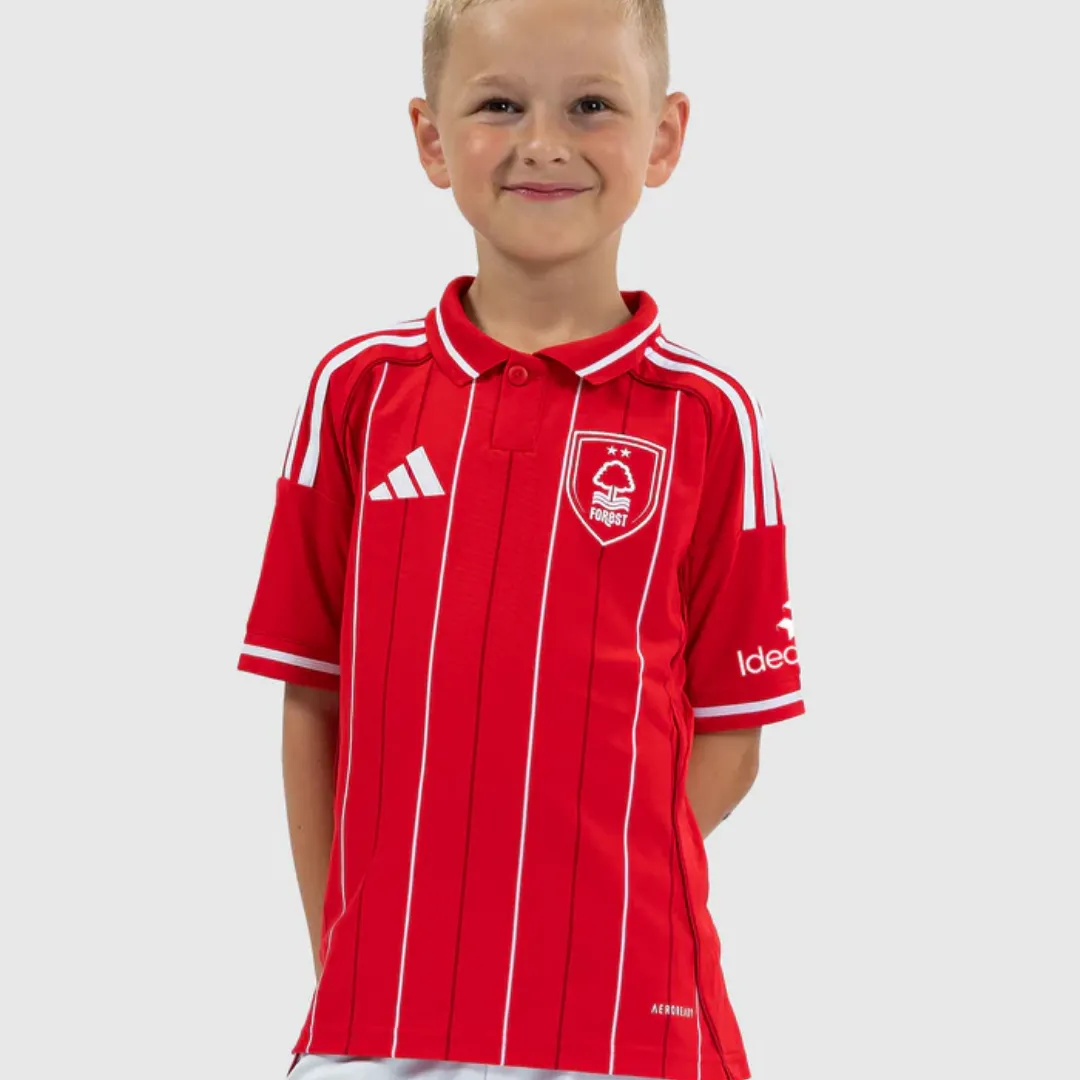 Kid's Nottingham Forest Home Kit 2025/26 - Image 4
