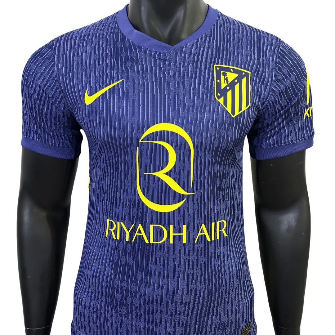 Player Version Atletico Madrid Away Match Jersey 2025/26 - Image 3
