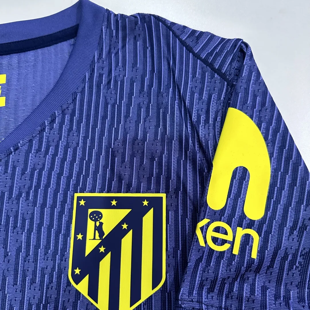 Player Version Atletico Madrid Away Match Jersey 2025/26 - Image 5