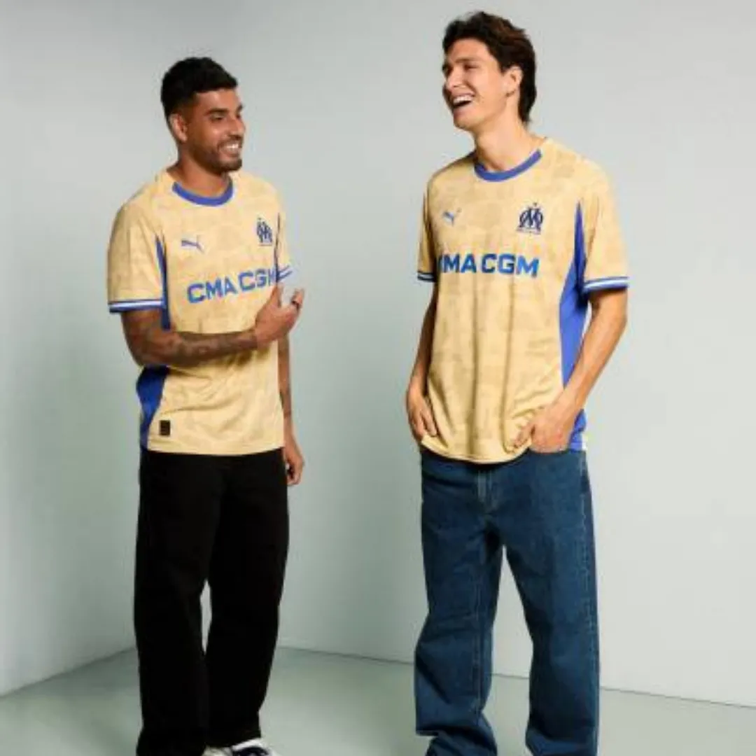 Olympique Marseille Fourth Jersey 2025/26 - Image 4