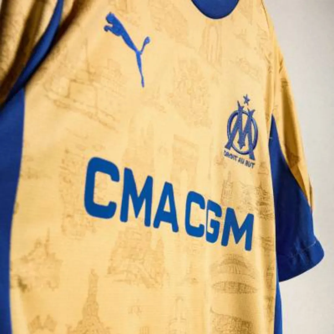 Olympique Marseille Fourth Jersey 2025/26 - Image 5