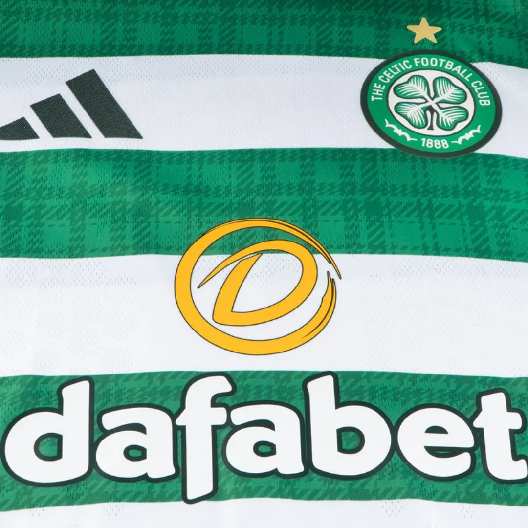Player Version Celtic Home Match Jersey 2025/26 - Image 3