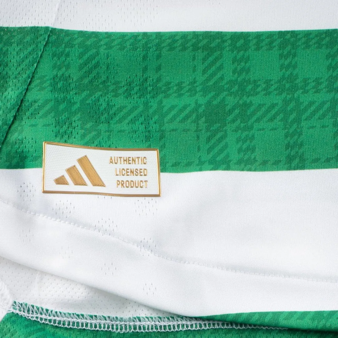 Player Version Celtic Home Match Jersey 2025/26 - Image 6