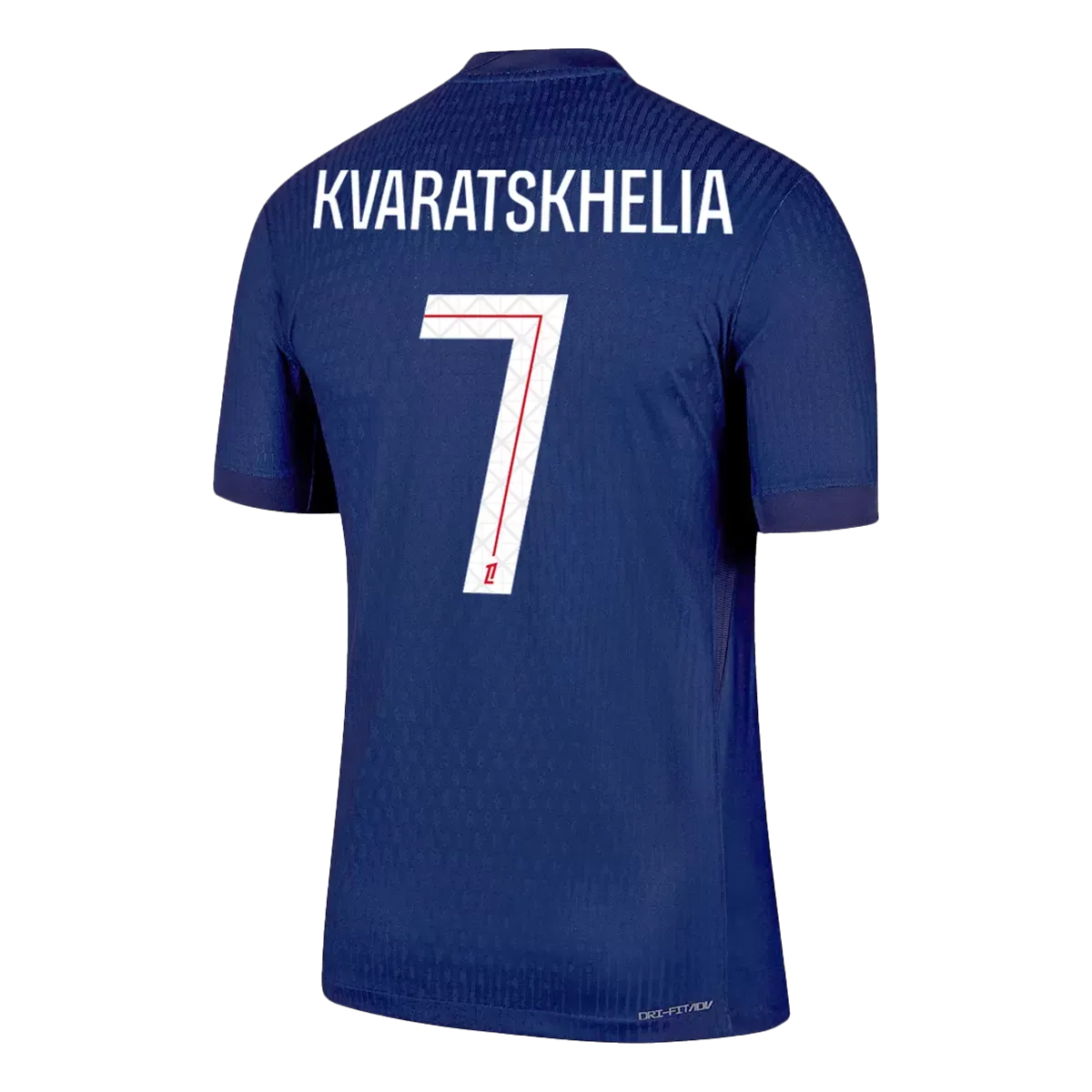 Player Version KVARATSKHELIA #7 PSG Paris Saint-Germain Home Jersey 2025/26 - Image 2