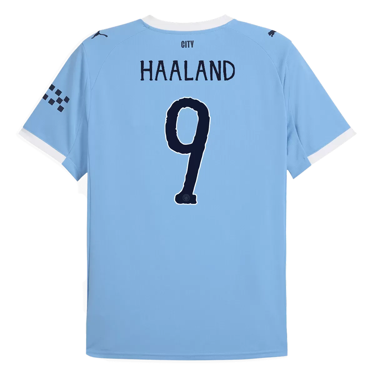 HAALAND #9 Manchester City Home Jersey 2025/26 - Image 2