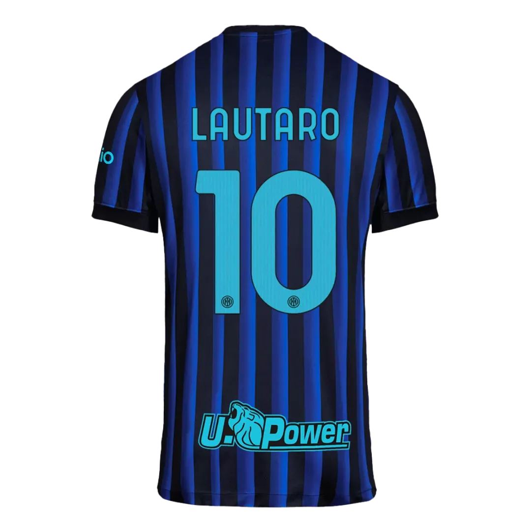 Alternative view of LAUTARO #10 Inter Milan Home Jersey 2025/26