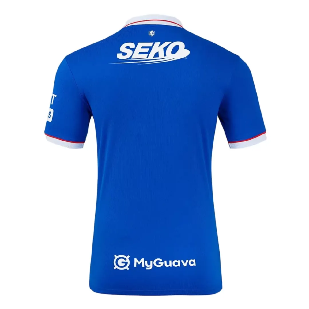 Alternative view of Glasgow Rangers Home Jersey 2025/26