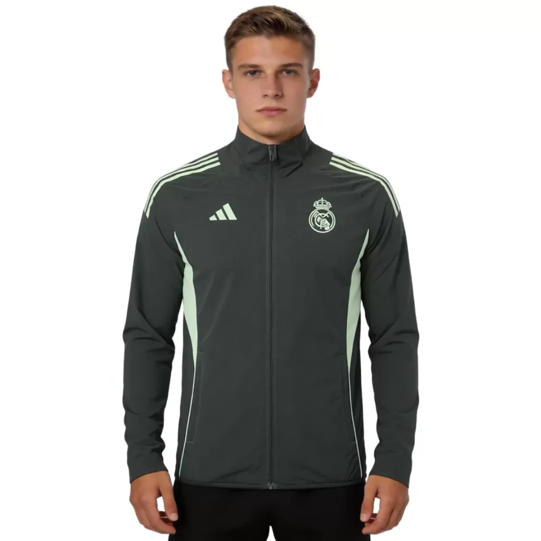 Alternative view of Real Madrid Windbreaker Jacket Green 2025/26
