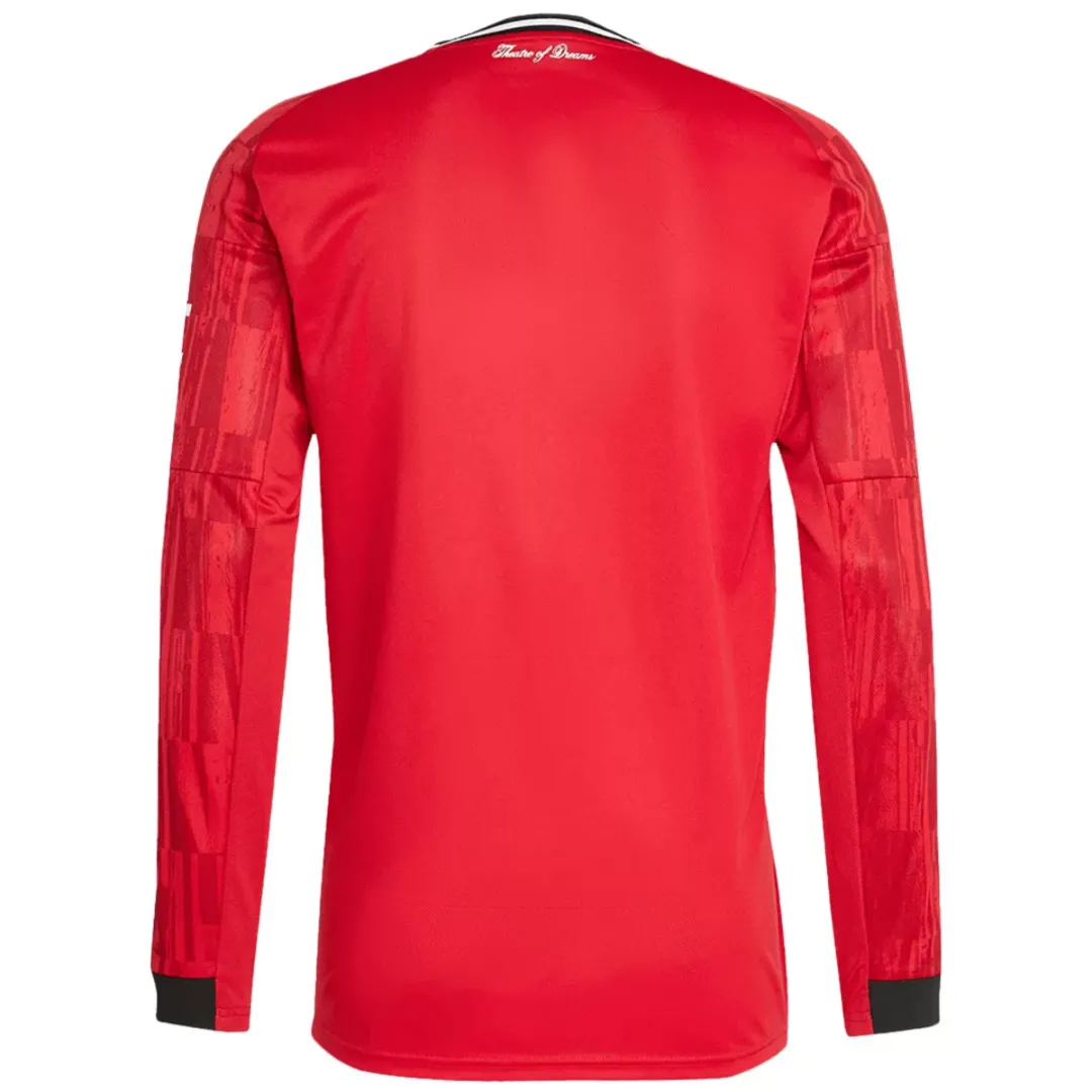 Alternative view of Manchester United Home Long Sleeve Jersey 2025/26