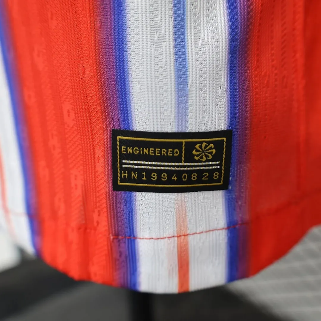 Player Version Atletico Madrid Home Long Sleeve Jersey 2025/26 - Image 5