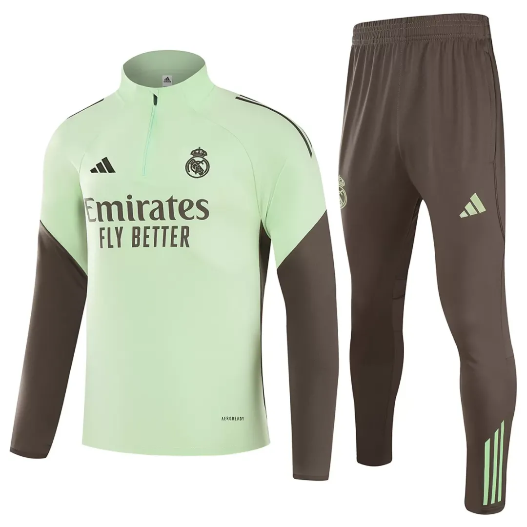 Real Madrid 1/4 Zipper Sweat Kit(Top+Pants) 2025/26