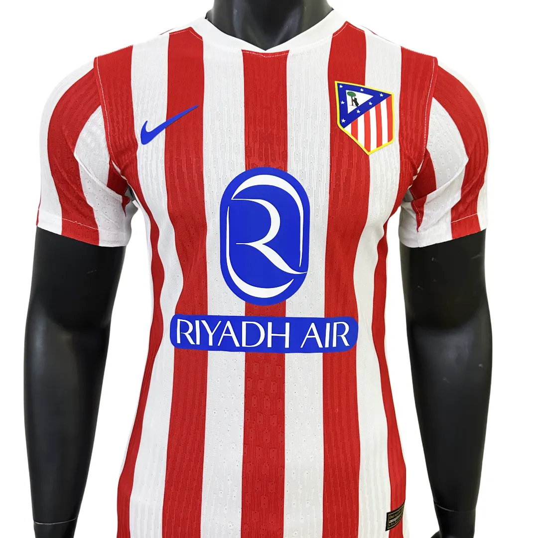 Player Version Atletico Madrid Home Match Jersey 2025/26 - Image 3