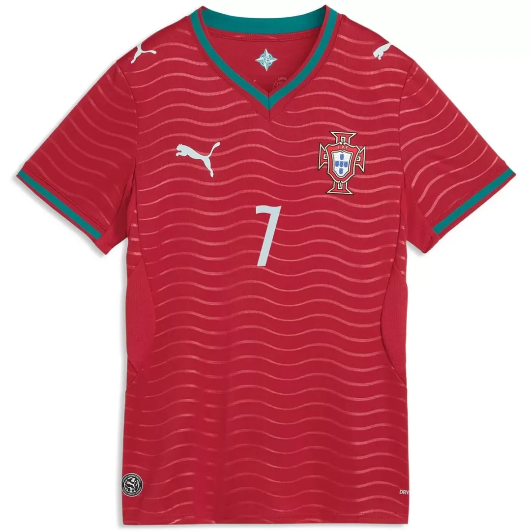 Alternative view of Ronaldo #7 Women's Portugal Home Jersey World Cup 2026