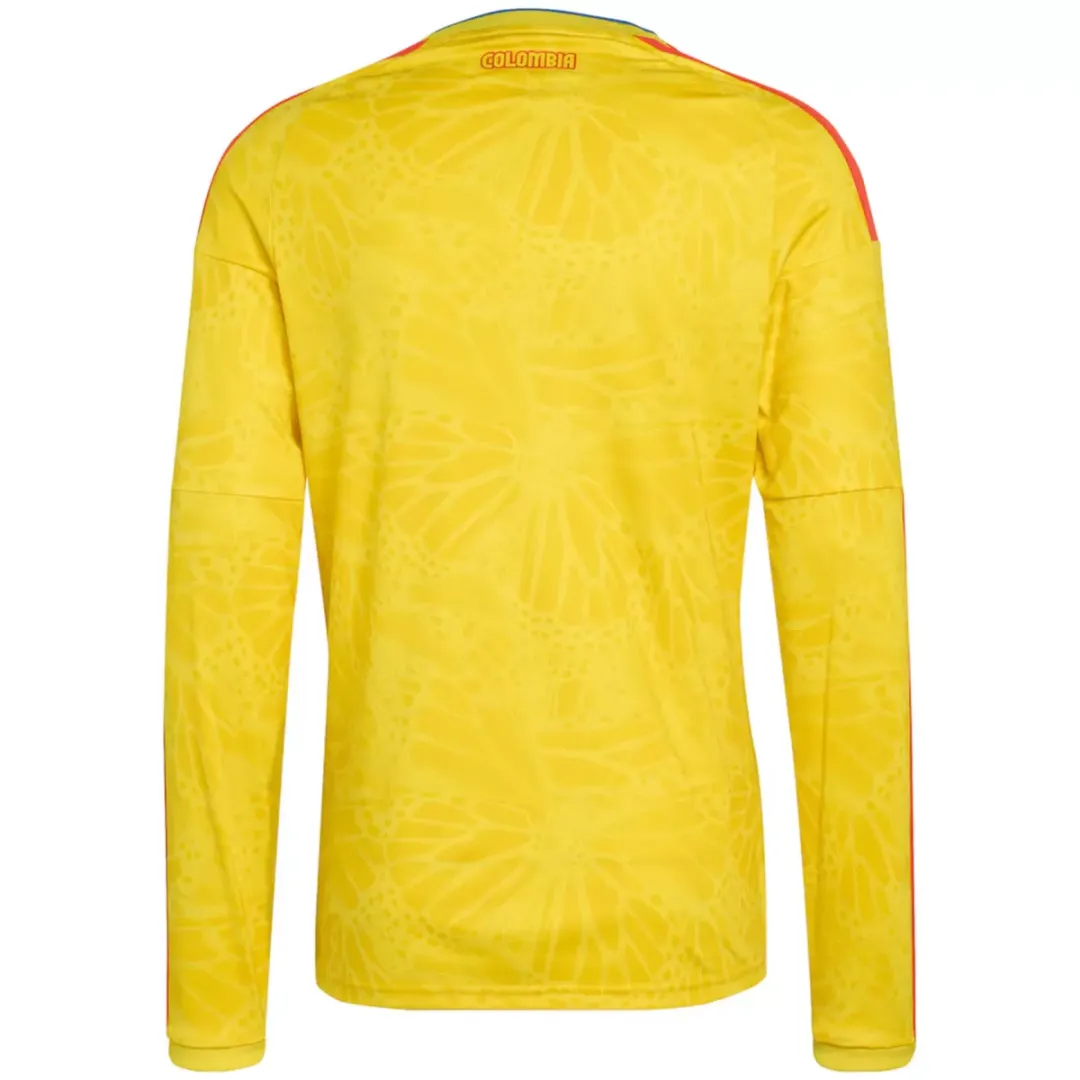 Alternative view of Colombia Home Long Sleeve Jersey World Cup 2026