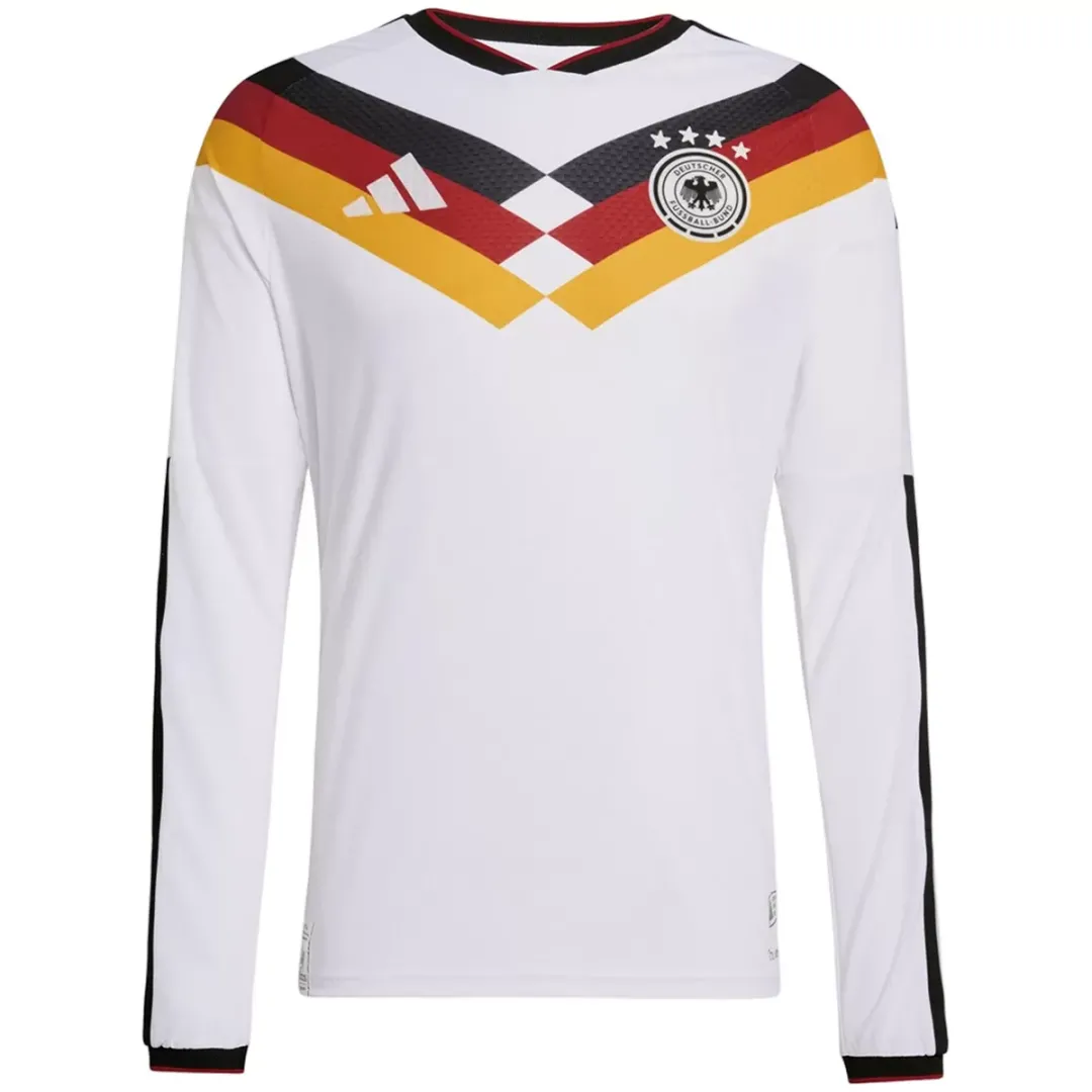 Player Version Germany Home Long Sleeve Authentic Jersey World Cup 2026