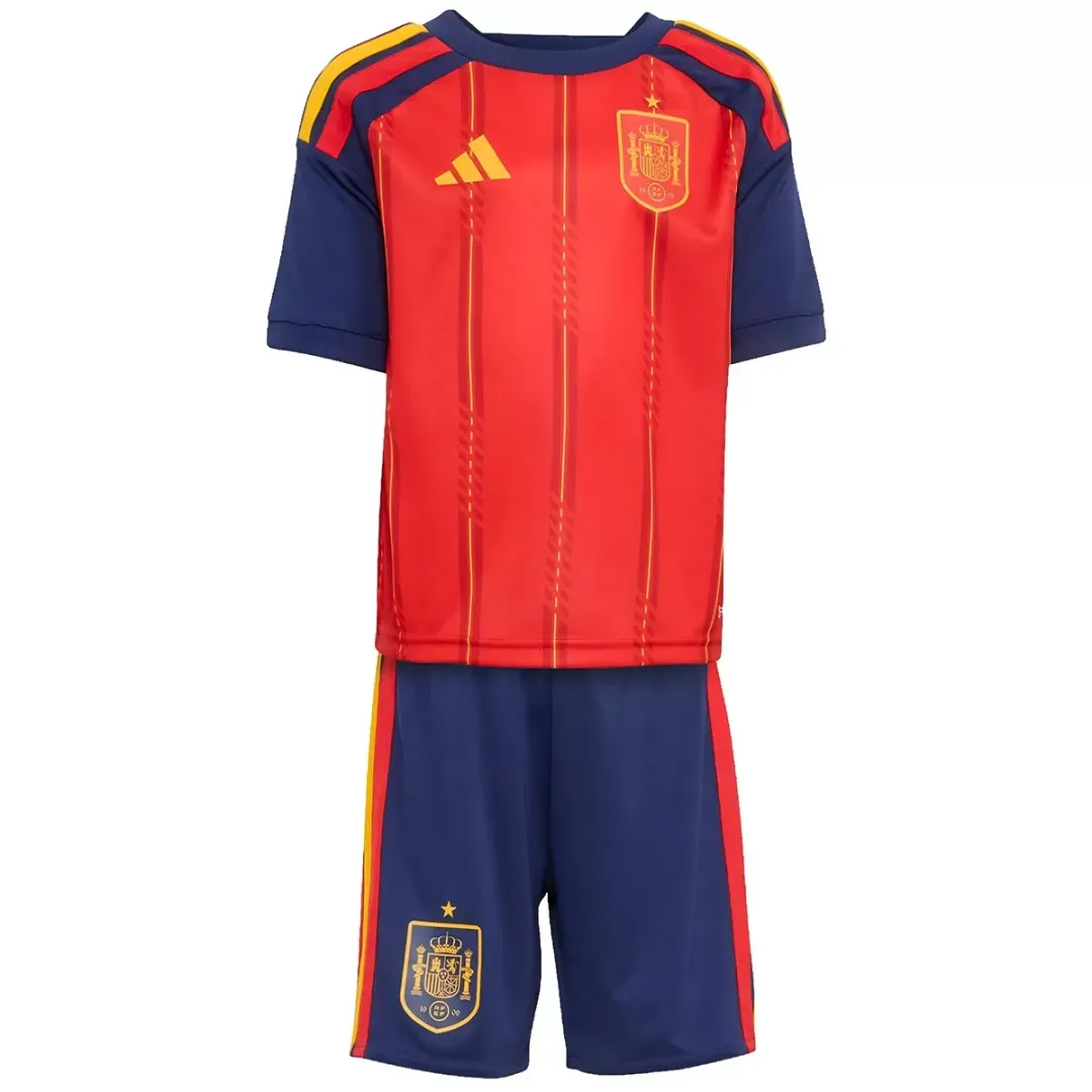 Kid's Spain Home Kit World Cup 2026