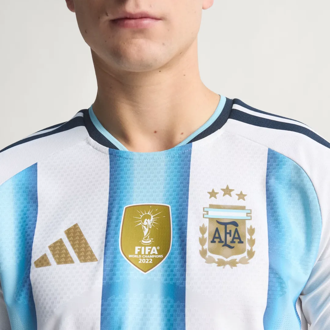 Player Version Argentina Home Long Sleeve Authentic Jersey World Cup 2026 - Image 5
