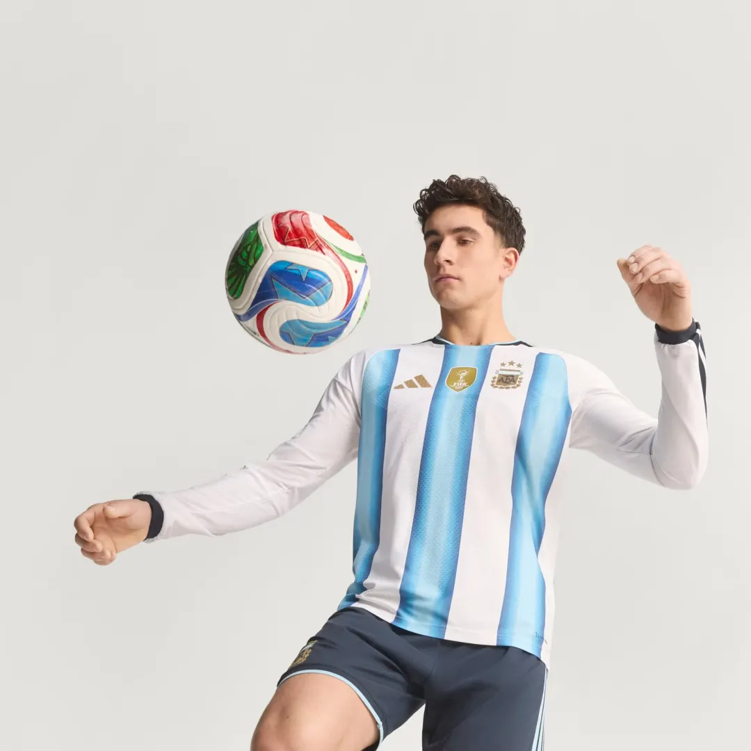 Player Version Argentina Home Long Sleeve Authentic Jersey World Cup 2026 - Image 4