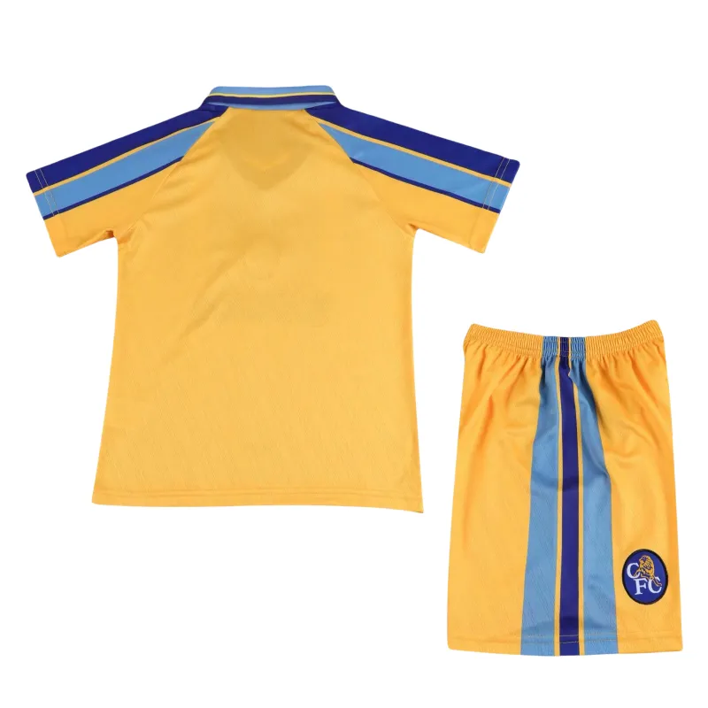 Alternative view of Retro Kid's Chelsea Away Kit 1995/1997