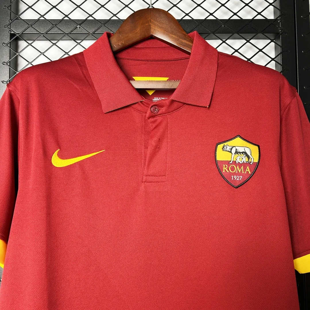 Retro AS Roma Home Jersey 2014/15 - Image 3