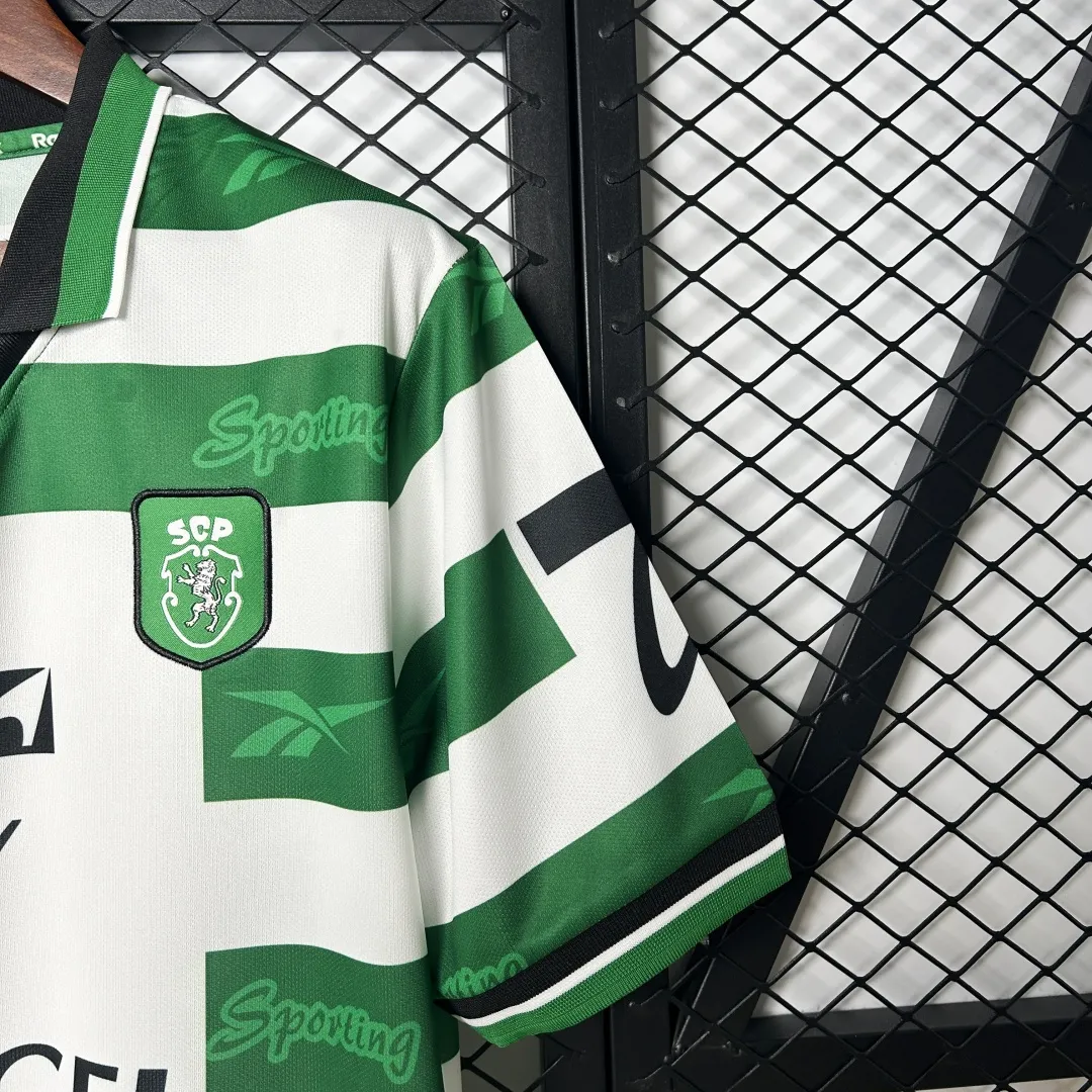Retro Sporting CP Home Jersey 1999/2000 - Image 6