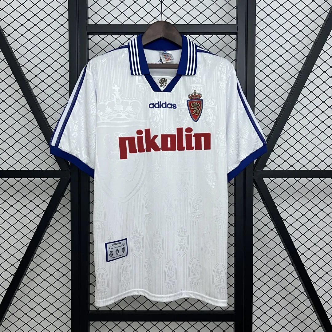Alternative view of Zaragoza Retro 97/98 Home Jersey