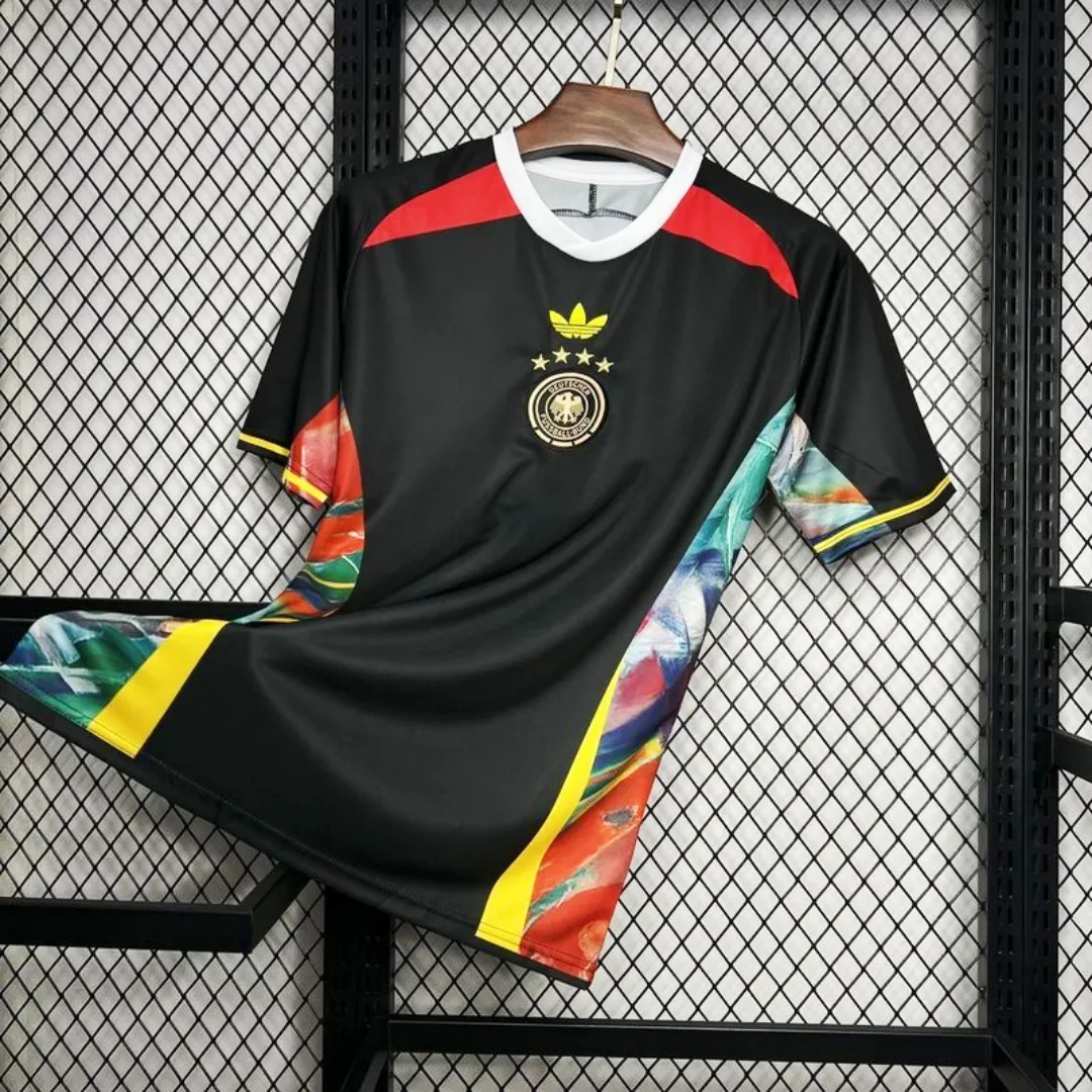 Alternative view of Germany Euro Retro Jersey 2024