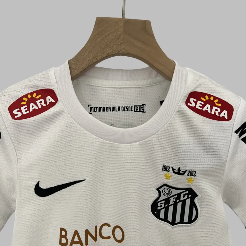 Alternative view of Kid's Retro Santos FC Home Kit 2011/12