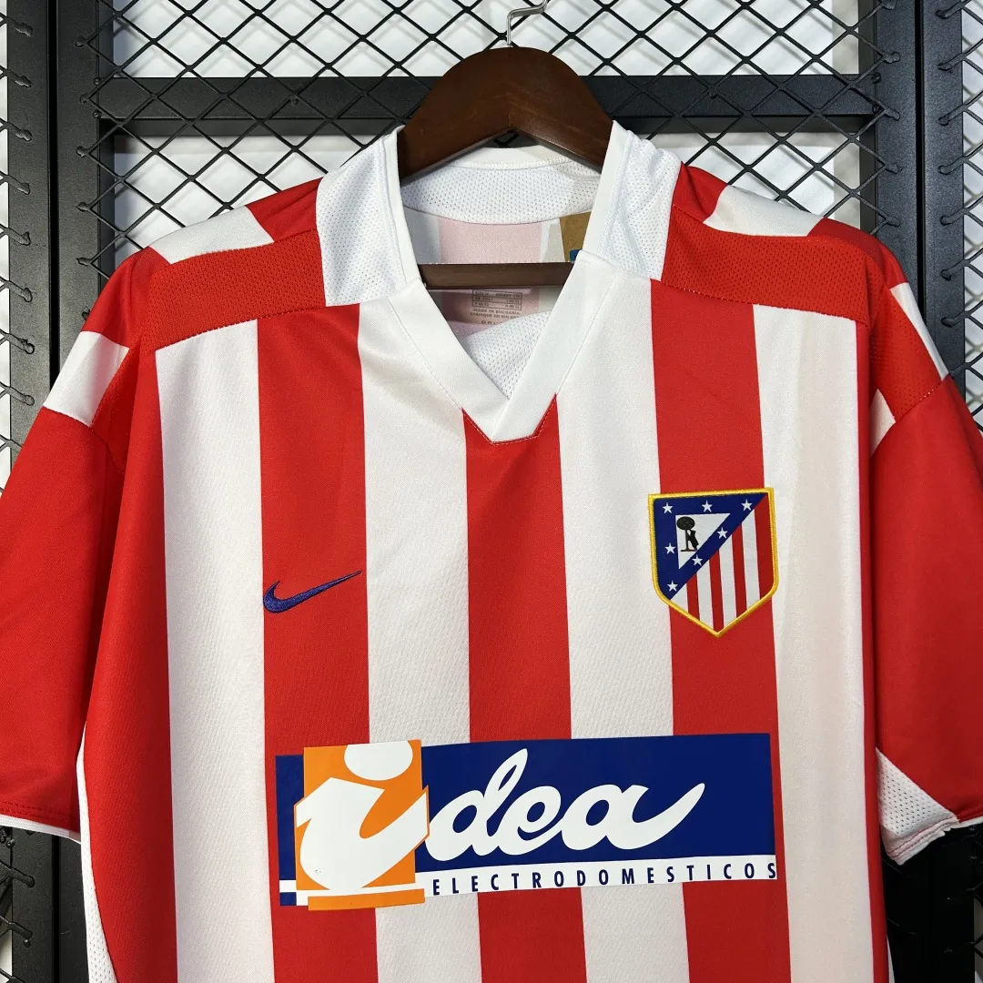 Retro Atletico Madrid Home Jersey 2002/03 - Image 4