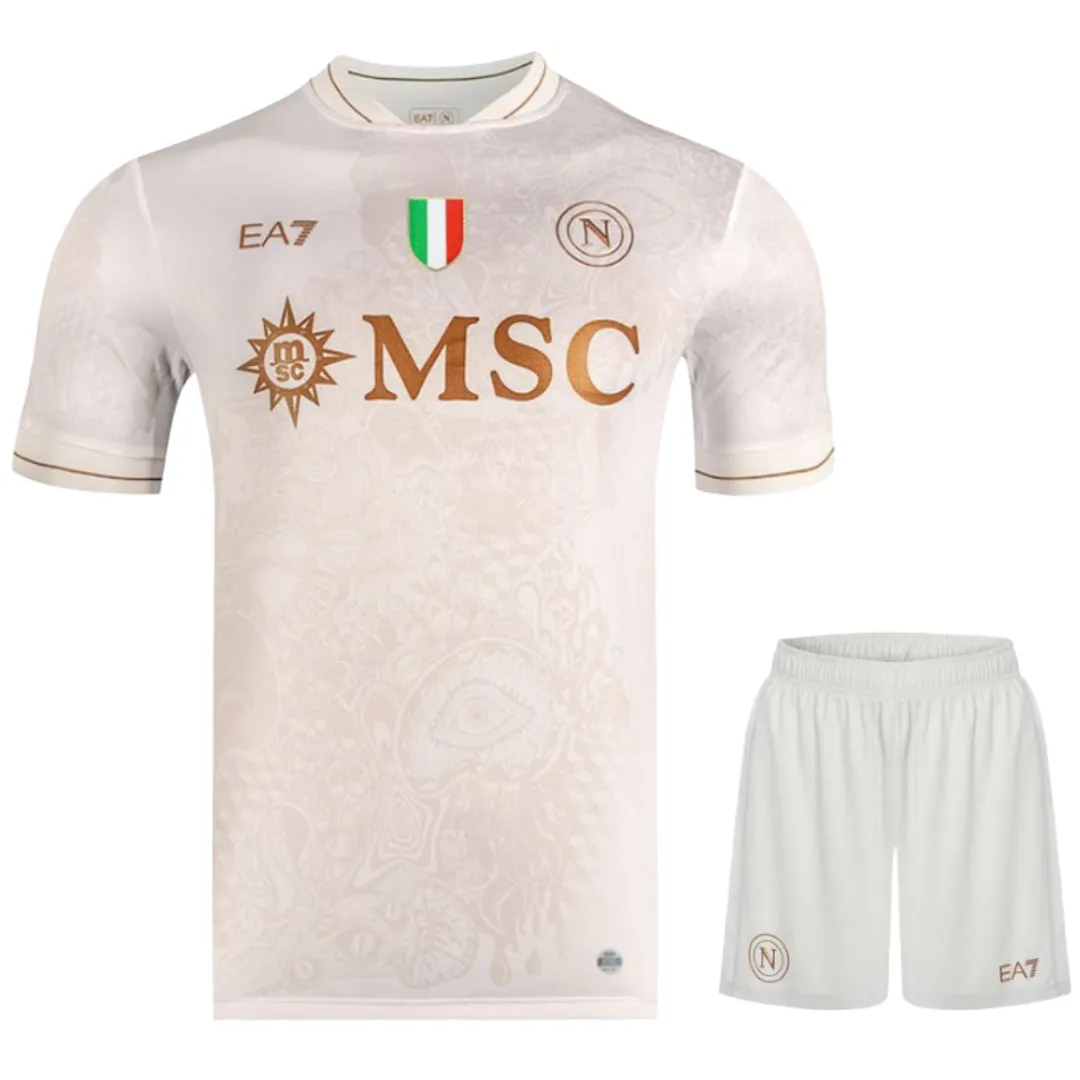 Kid's SSC Napoli Away Kit 2025/26