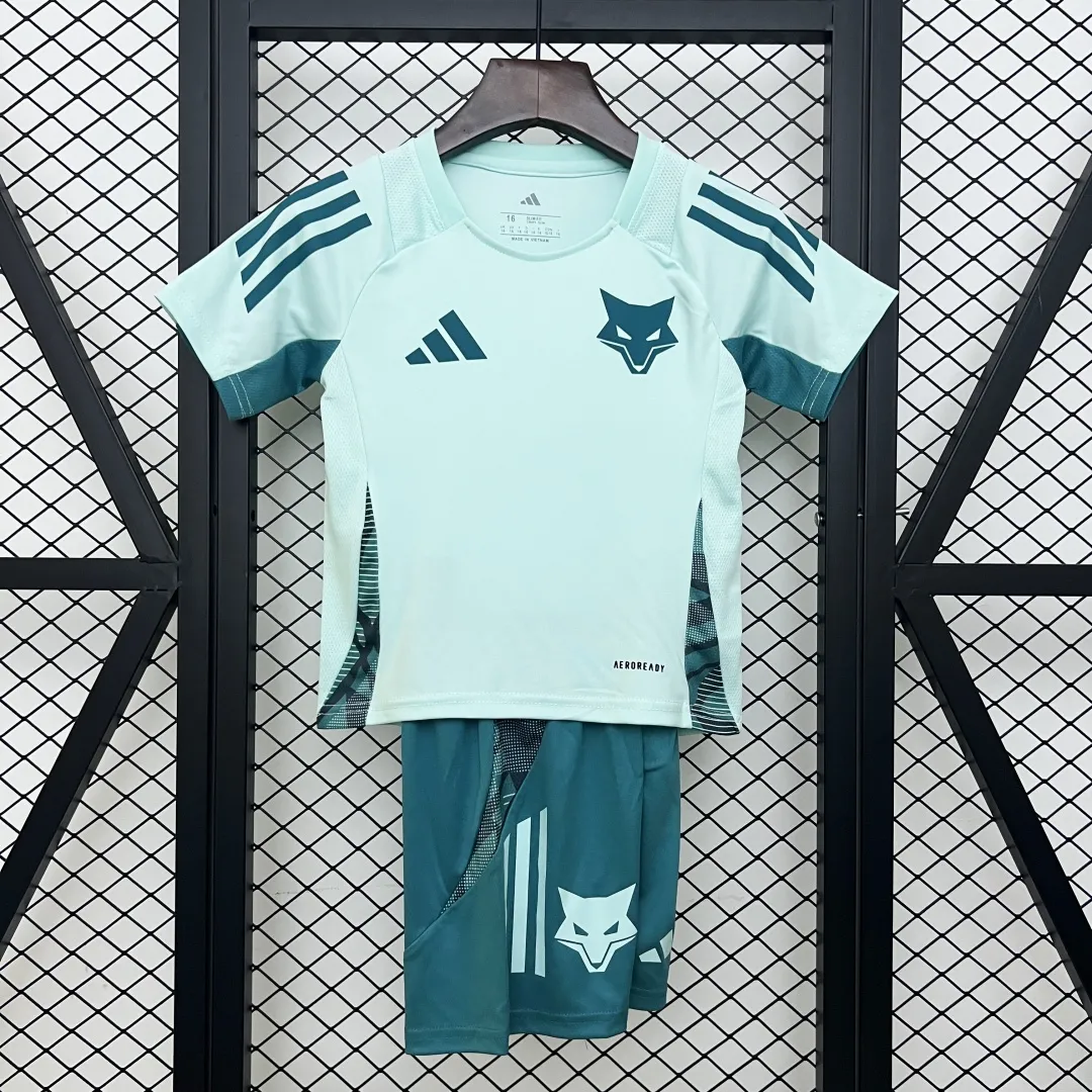 Alternative view of Kid's Cruzeiro EC Light Blue Traninng Kit 2025