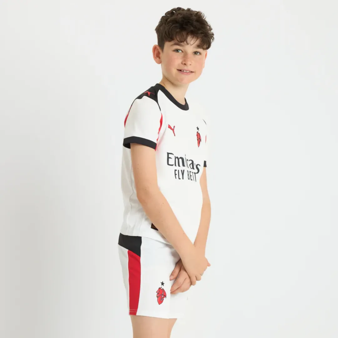 Kid's AC Milan Away Kit 2025/26 - Image 3