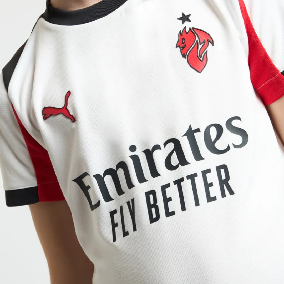Kid's AC Milan Away Kit 2025/26 - Image 6