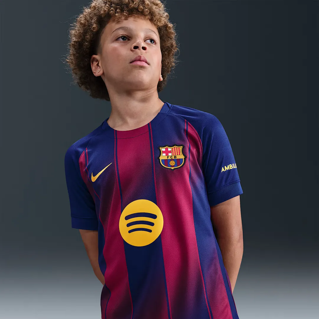 Alternative view of Kid's Barcelona Home Kit 2025/26