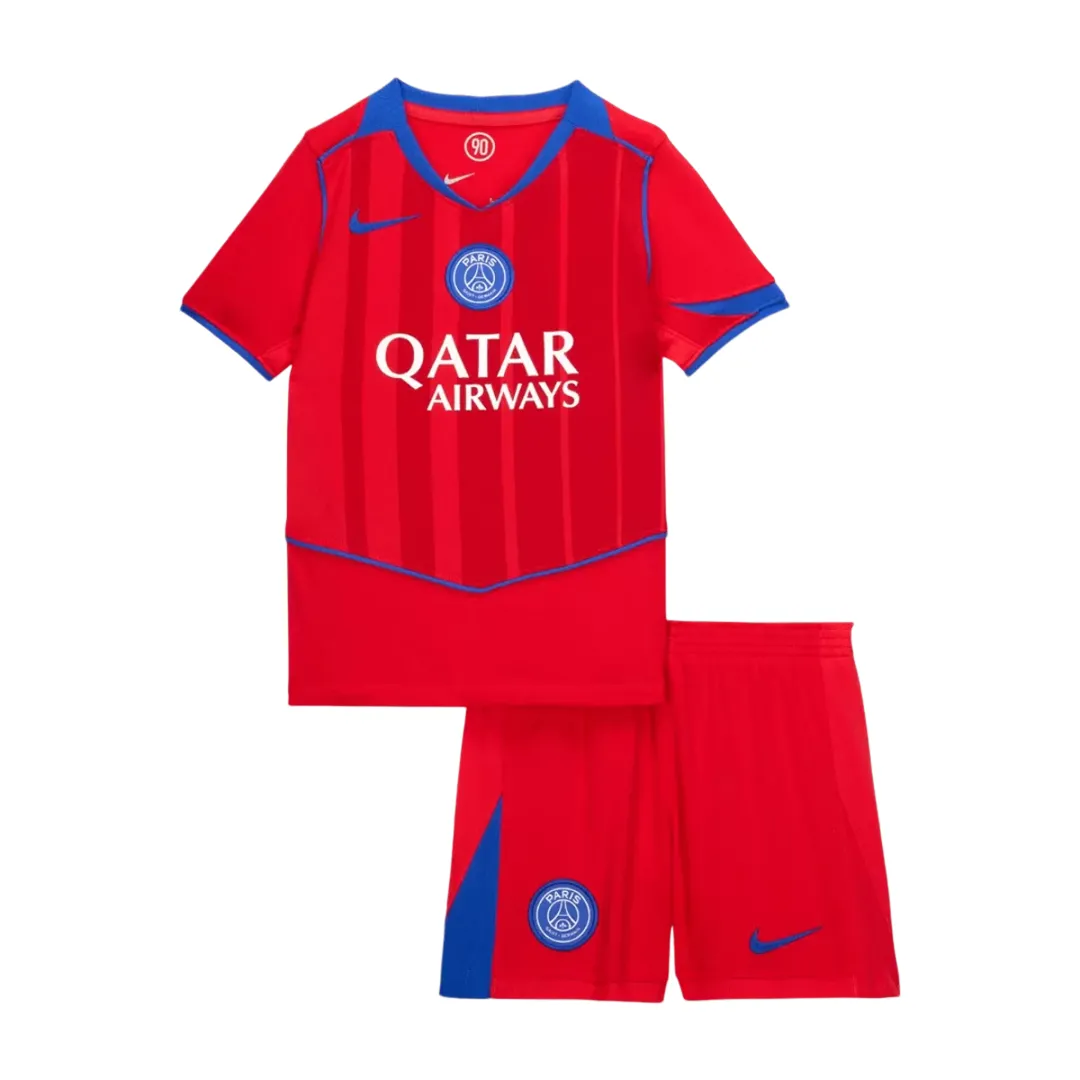 Kid's PSG Paris Saint-Germain Third Kit 2025/26