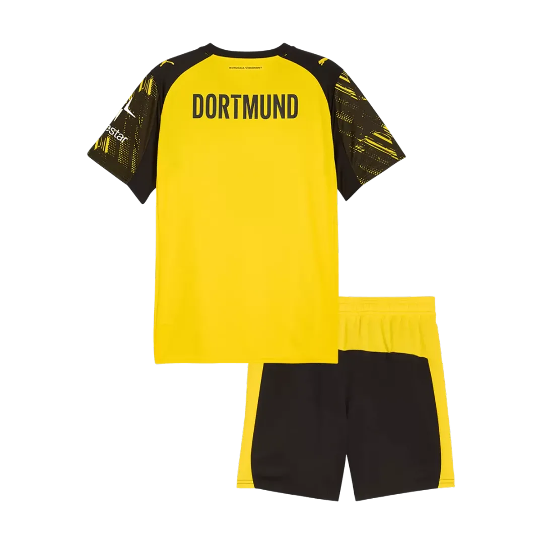 Alternative view of Kid's Borussia Dortmund Home Kit 2025/26