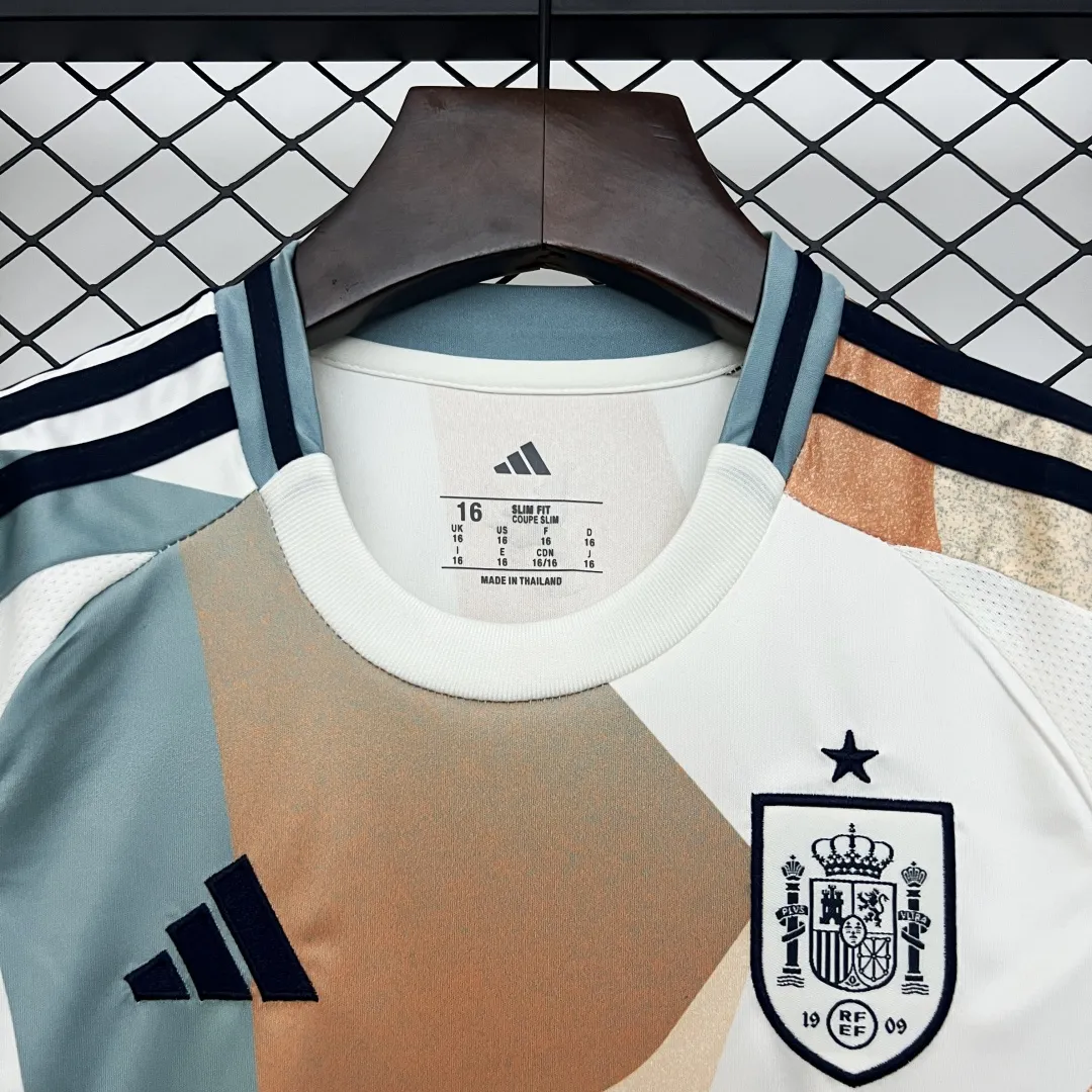 Kid's Spain Away Kit For Women's Euro 2025 - Image 3
