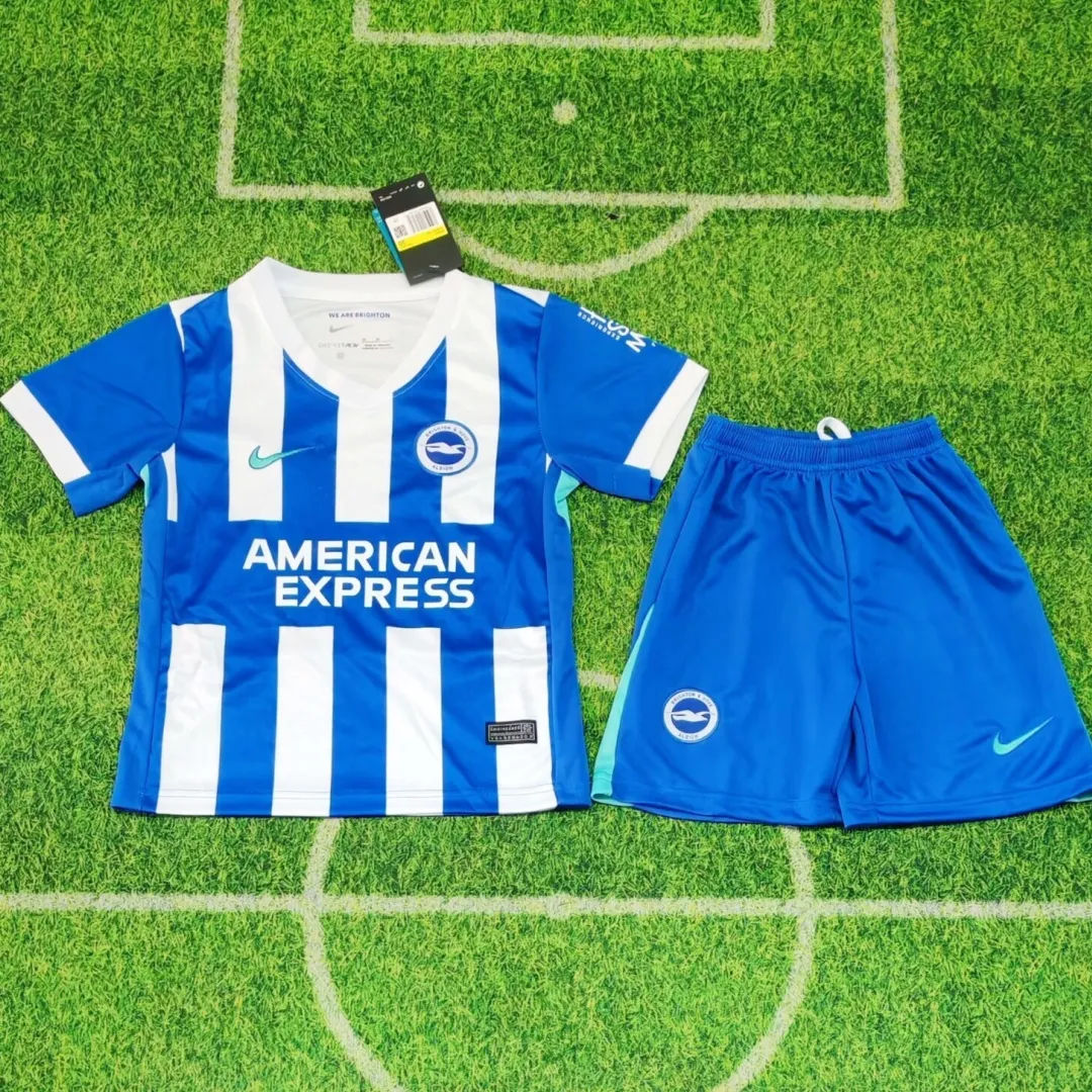 Alternative view of Kid's Brighton & Hove Albion Home Kit 2025/26