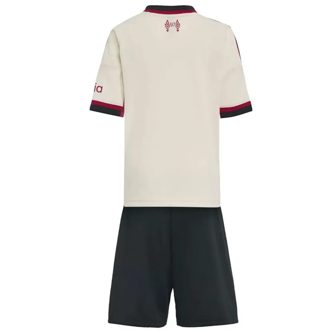 Alternative view of Kid's Liverpool Away Kit 2025/26