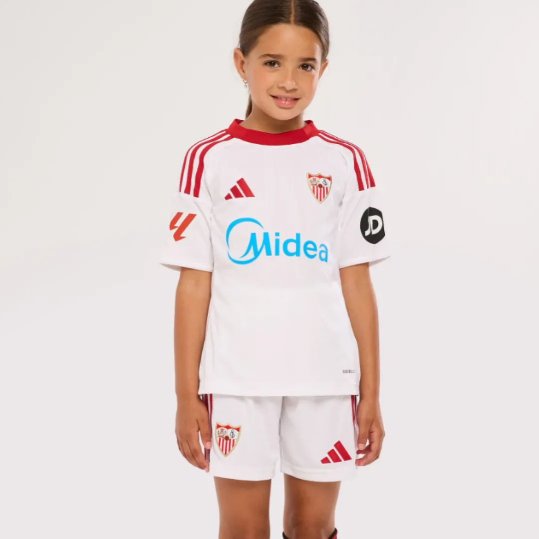 Alternative view of Kid's Sevilla Home Kit 2025/26